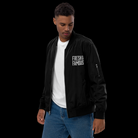 sustainable bomber jacket