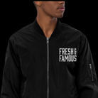 sustainable bomber jacket