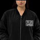 sustainable bomber jacket