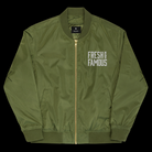 sustainable bomber jacket