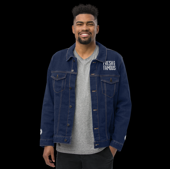 Unisex Oversized Denim Jacket Vintage, Stylish & Comfortable