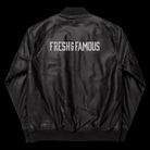 Men’s Leather Bomber Jacket